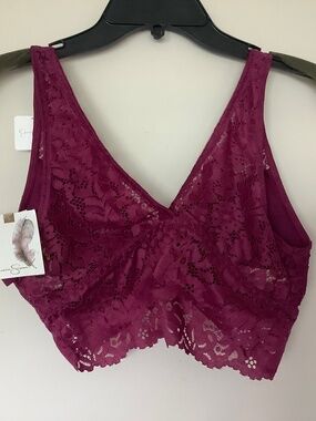 NWT JESSICA SIMPSON Lace Padded Bra Bralette